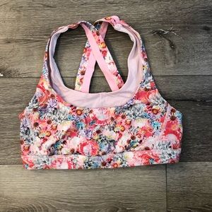 Lulu double stuff bra